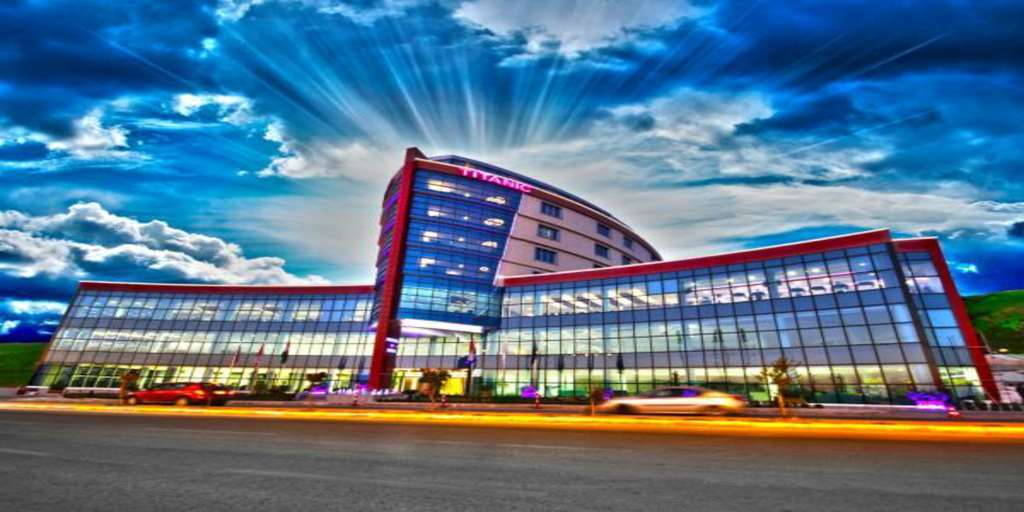 Titanic Hotel & Spa Sulaymaniyah Экстерьер фото The headquarters of Turkmen Airlines in Ashgabat