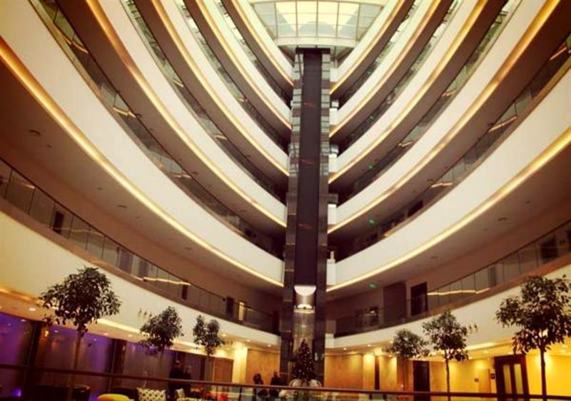 Titanic Hotel & Spa Sulaymaniyah Экстерьер фото The interior of the hotel